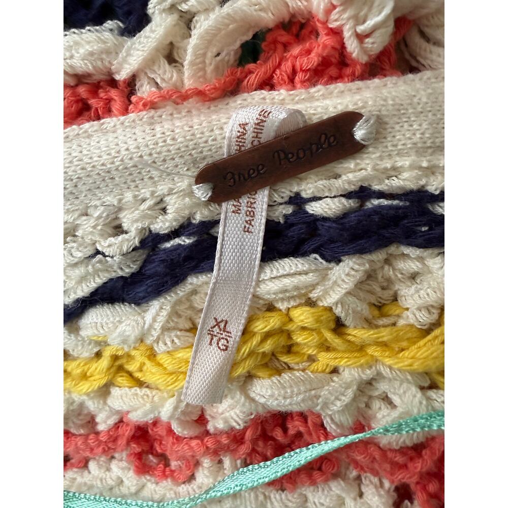 Free People Baja Baby Cardi  Slouchy Knit Cardigan XL - Picture 6 of 12